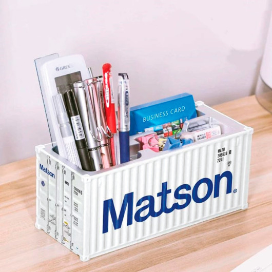 Shipping Container Pen Holders Feature